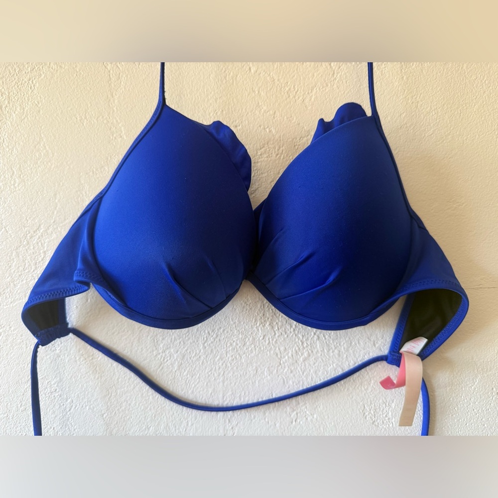 Victoria's Secret Royal Blue Bikini Top - 34C